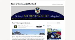 Desktop Screenshot of morningsidemaryland.com